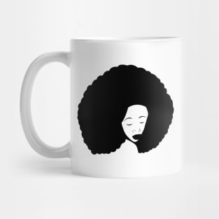 Black and white woman with African heritage Mug